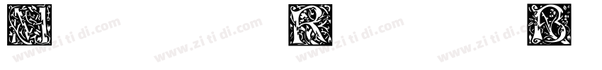 Morris Roman Black字体转换